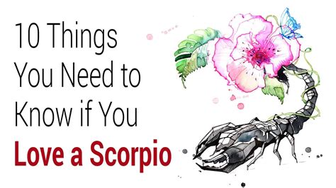 how to love a scorpio